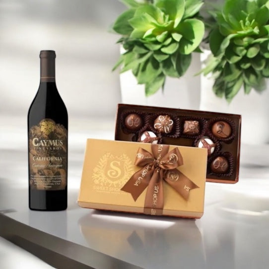 Caymus California Cabernet w/Sweet Shop Truffles