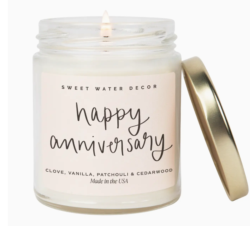 Happy Anniversary 9oz. Soy Candle