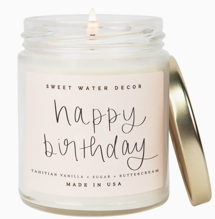 Happy Birthday 9 oz Soy Candle