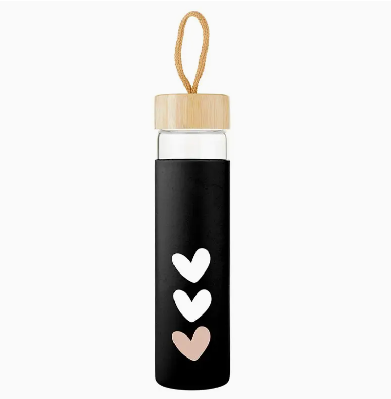 Glass Bottle Heart