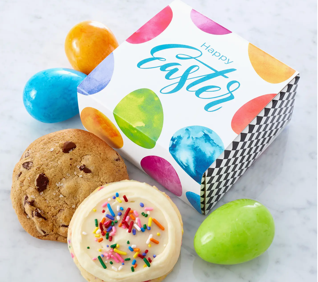 Easter Eggs Duo Sampler - Assorted Cookies