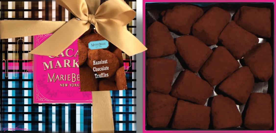 Cacao Market & Chandon Rose Gift Box