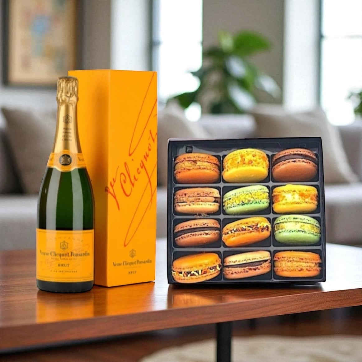 Fall Macarons w/Veuve Clicquot Brut