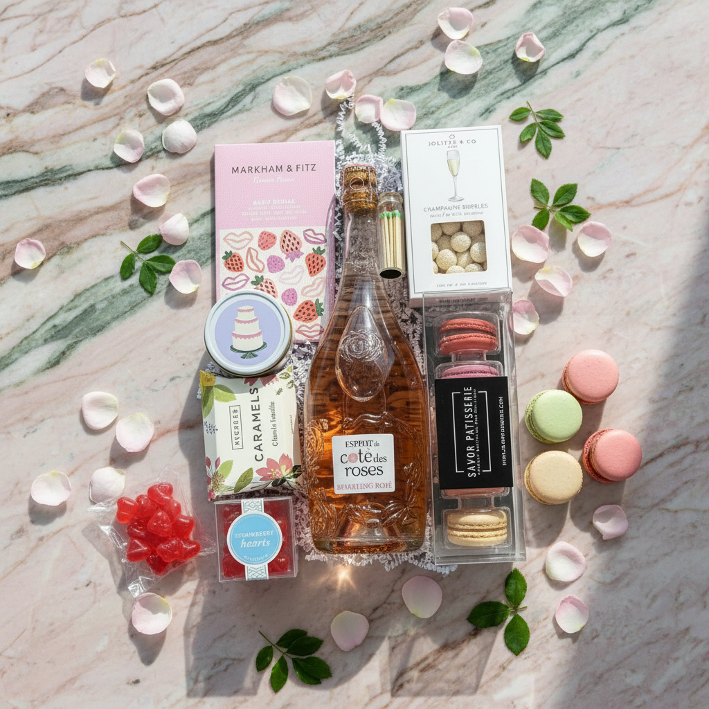 Sparkling Rose Gift Box