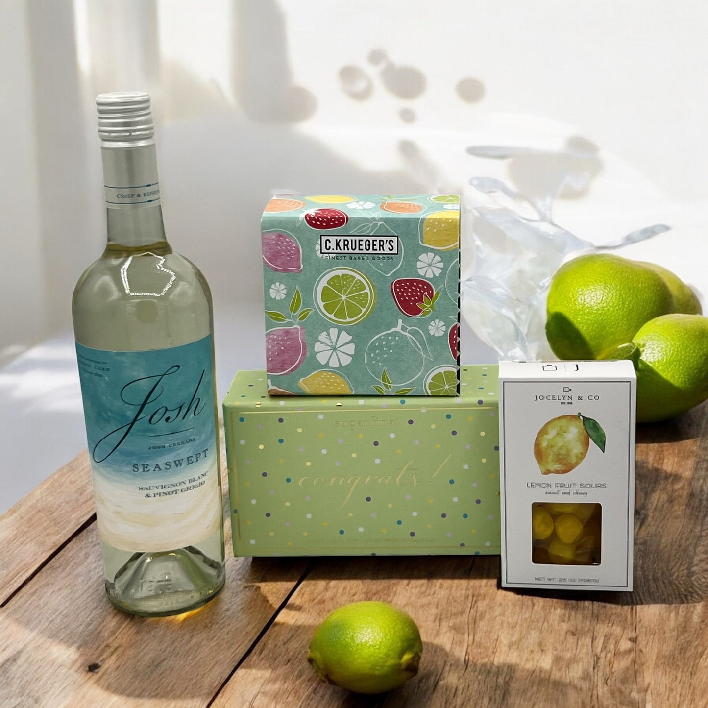 Josh Seaswept w/ Congrats Candy & Cookies