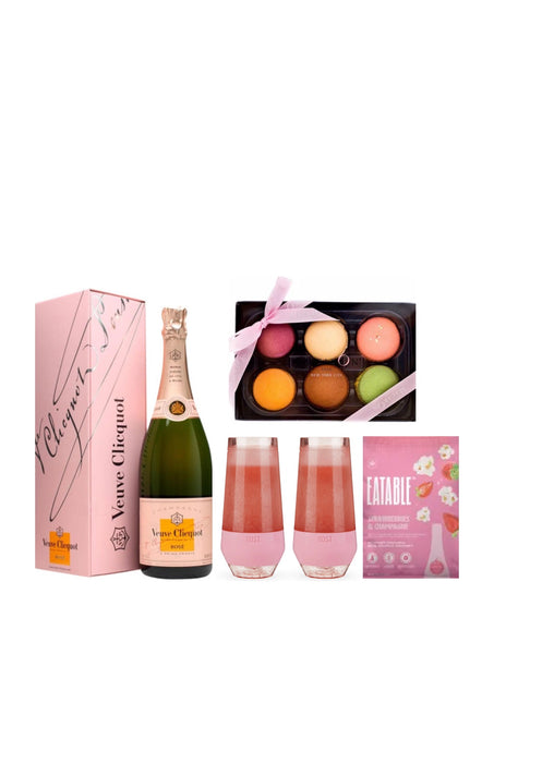 Rose Popcorn w/Whispering Angel Rose