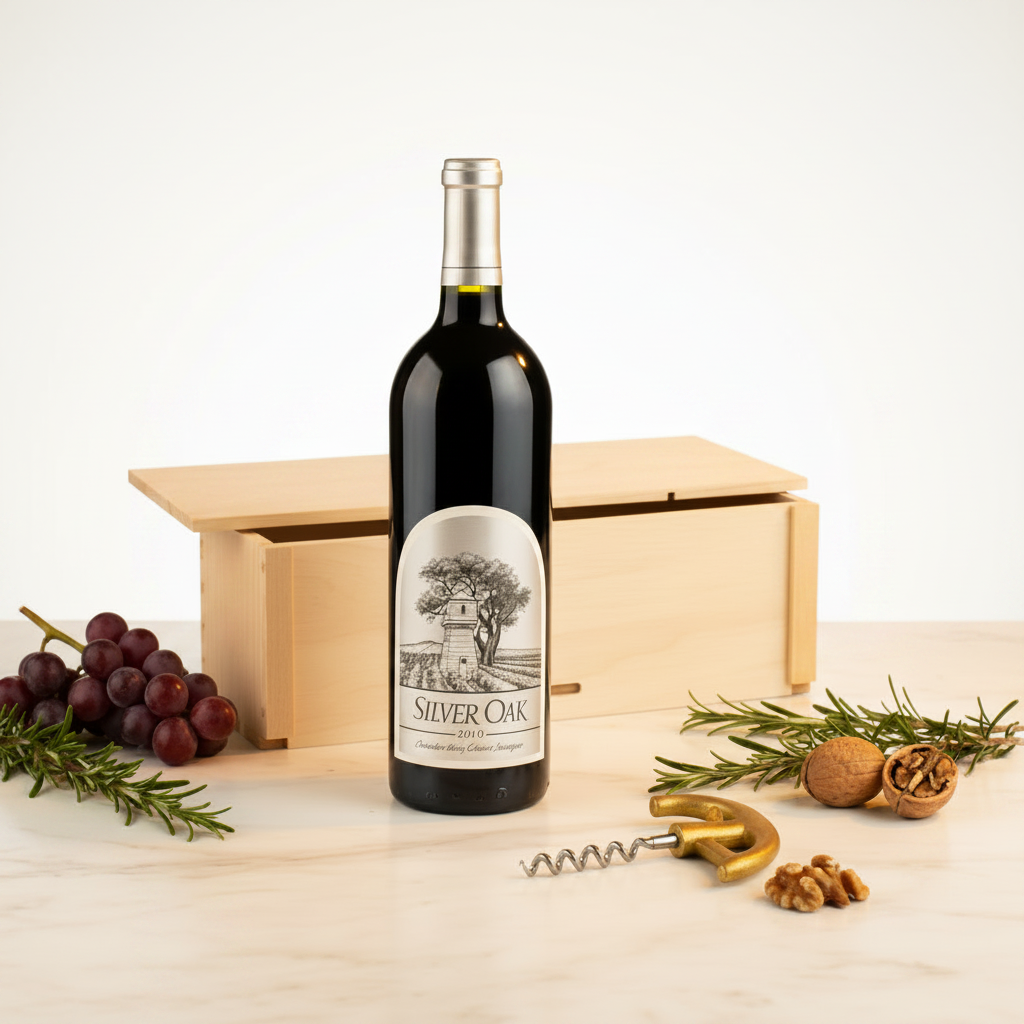 Silver Oak Alexander Valley Wine Crate