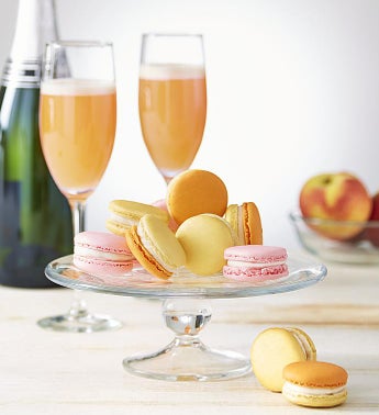 Champagne Macarons & Champagne