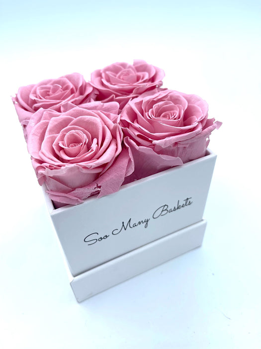 Pink Roses 4pc.
