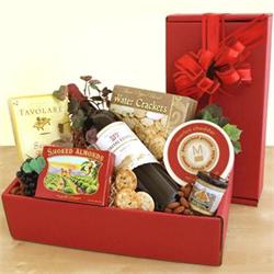Merlot in Red Gift Box