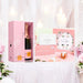 Gift box containing Veuve Clicquot Rose and Happily Ever After Gift set.