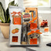 Gourmet Snack Gift Box containing artisan chocolates, cookies, candies, and popcorn shipped nationwide from NYC.