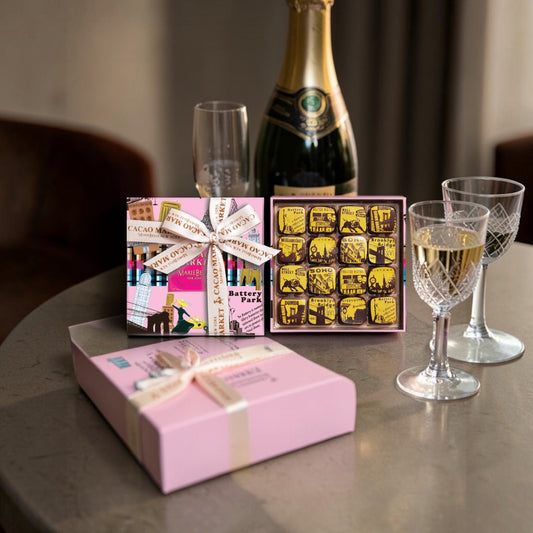 Champagne w/NYC Caramels