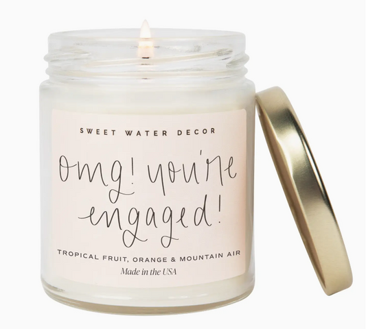 Omg! You're Engaged! 9 oz Soy Candle