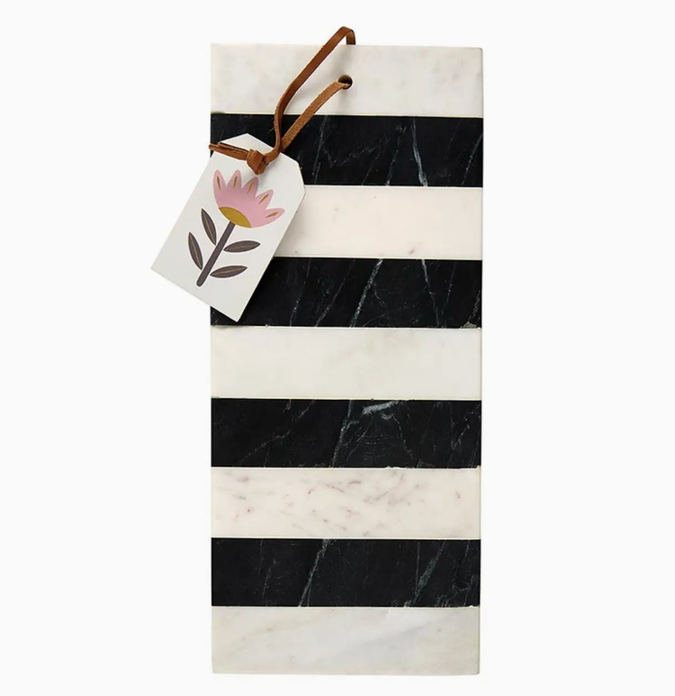 Black Stripe Mable Cutting Board