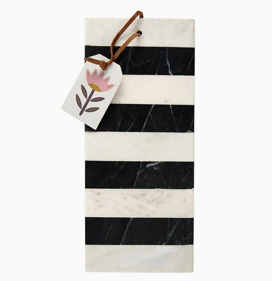 Black Stripe Mable Cutting Board