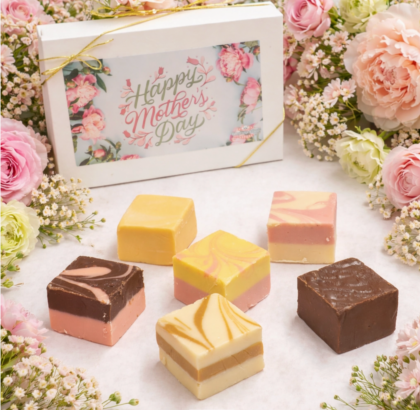 Happy Mother's Day Fudge Gift Box