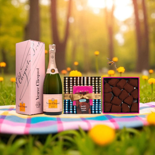 Veuve Clicquot Rose w/Petite Truffles