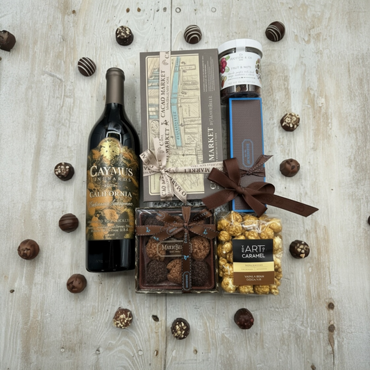 Caymus California w/Gourmet Treats