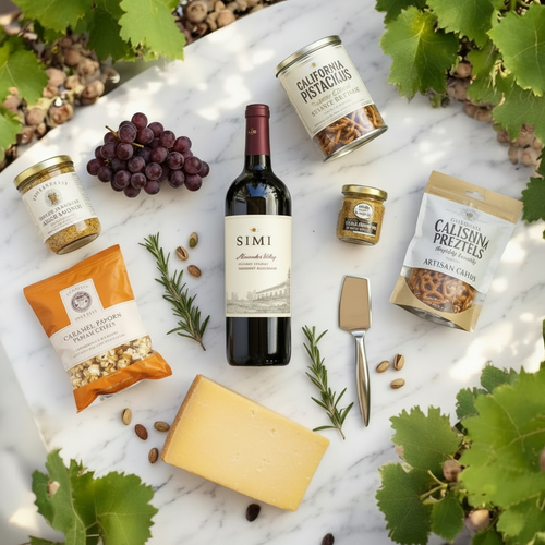 Cheese, Crackers & Wine Gift Box