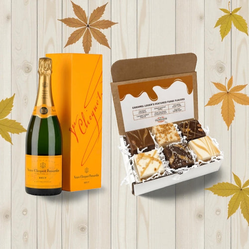 Caramel Fudge W/Veuve Clicquot Champagne