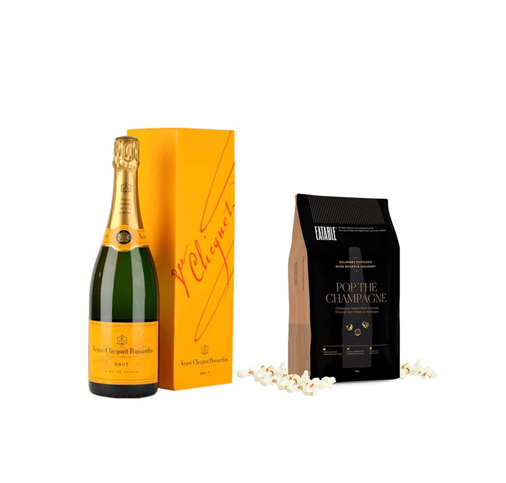 Veuve Clicquot w/Champagne Popcorn