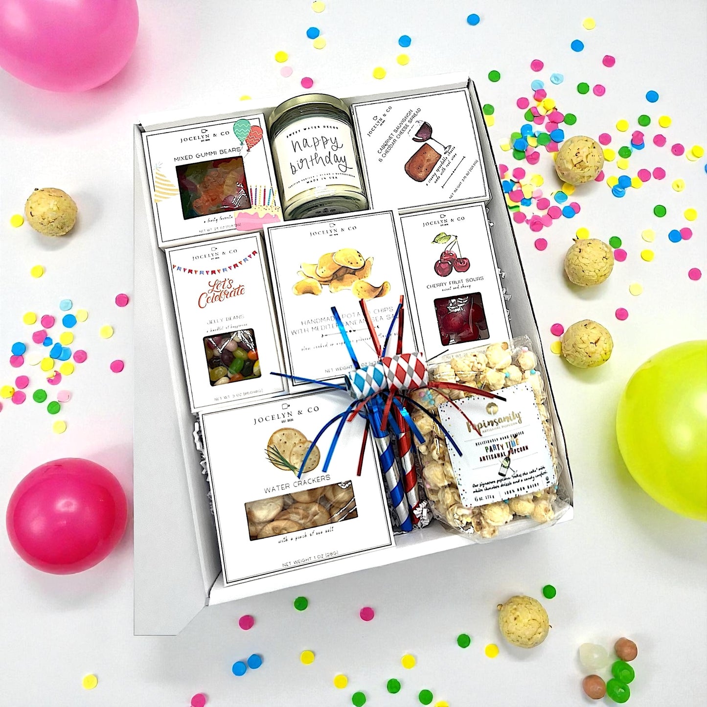 Birthday Party In A Gift Box