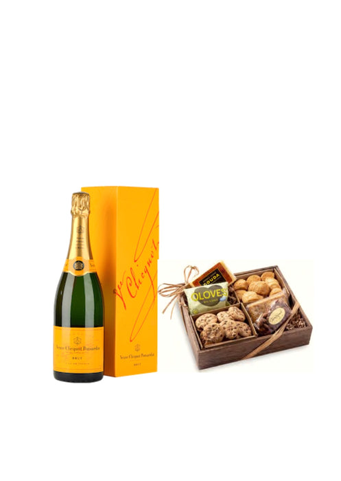 Veuve Clicquot Champagne & Hors D'Oeuvre Tray