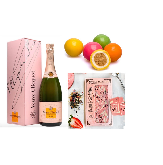 Pop of Pink Champagne Gift Set