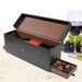 Leather gift box filled with of your choice and 6pc Lindt truffles.