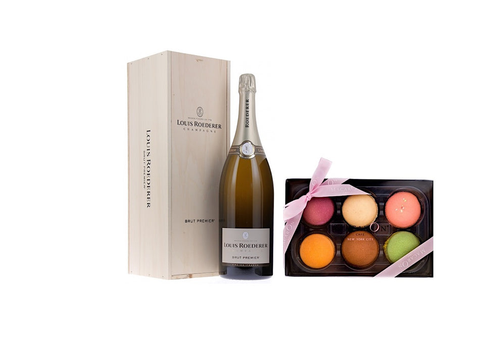 Louis Roederer Champagne w/6pc. Macarons